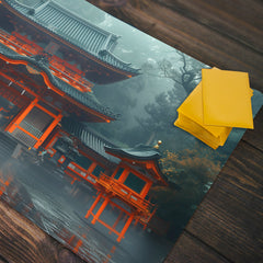 Ancient Japanese Temple Playmat
