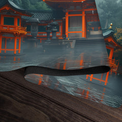 Ancient Japanese Temple Playmat