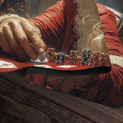 Card Shark Santa Playmat