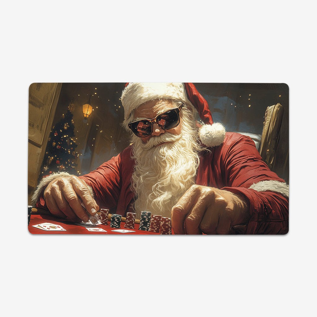 Card Shark Santa Playmat