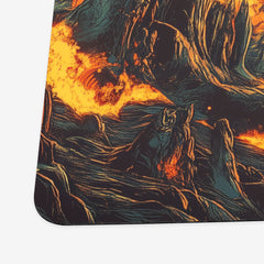 Fire Planet Playmat