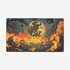 Fire Planet Playmat