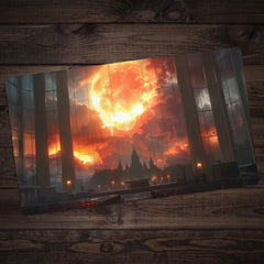 Kingdom Of The Orange Moon Playmat