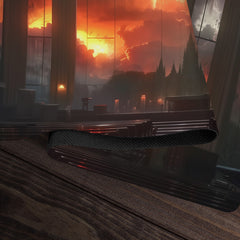 Kingdom Of The Orange Moon Playmat