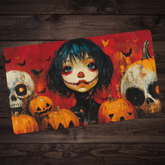 Lady Halloween Playmat