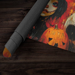 Lady Halloween Playmat