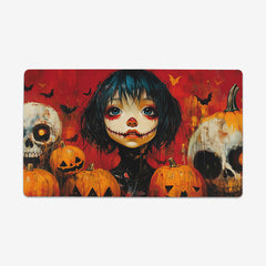 Lady Halloween Playmat