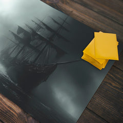Ship In The Mist Playmat