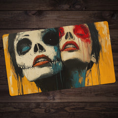 Skull Duality Playmat