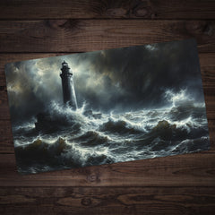 Wave Struck Lighthouse Playmat