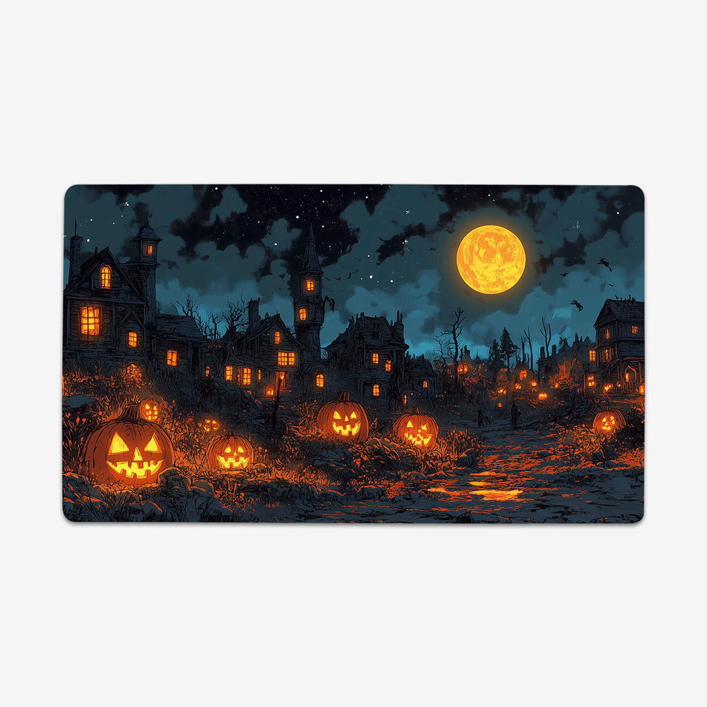 Welcome To The Spooky Town Playmat