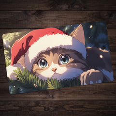 Christmas Kitten Playmat