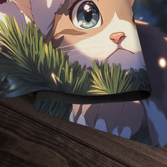 Christmas Kitten Playmat