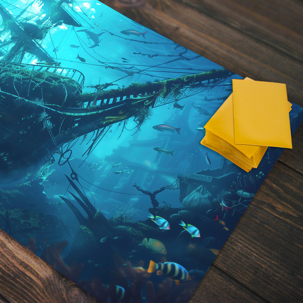 Pirate Shipwreck Playmat Inked Gaming