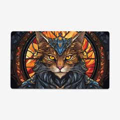 Royal Cat Stained Glass Playmat