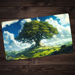 Green Sacred Tree Playmat
