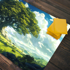 Green Sacred Tree Playmat
