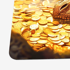Sleeping Golden Dragon Playmat