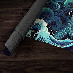 The Old One Among Waves Playmat