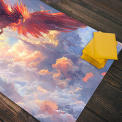 Vermilion Phoenix Playmat