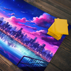 Violet Skyline Playmat