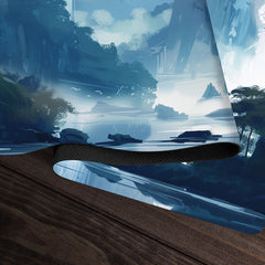 Watercolor Waterfall Playmat