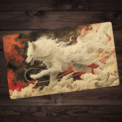 White Fox Spirit Playmat