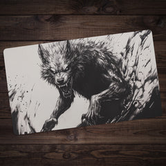 Wolf King Sunset Playmat