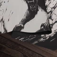 Wolf King Sunset Playmat