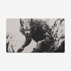 Wolf King Sunset Playmat