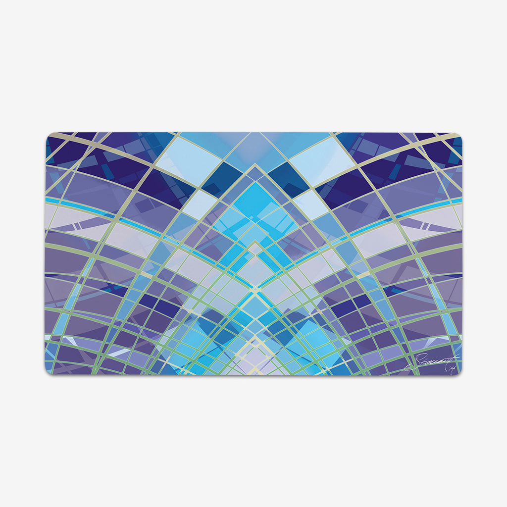 Blue Crystal Playmat
