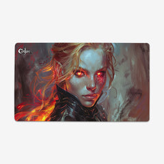 Fiery Gaze Playmat