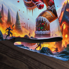 Angry Gingerbread Man Playmat