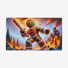 Angry Gingerbread Man Playmat