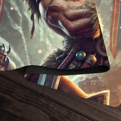 Barbarian Honor Playmat