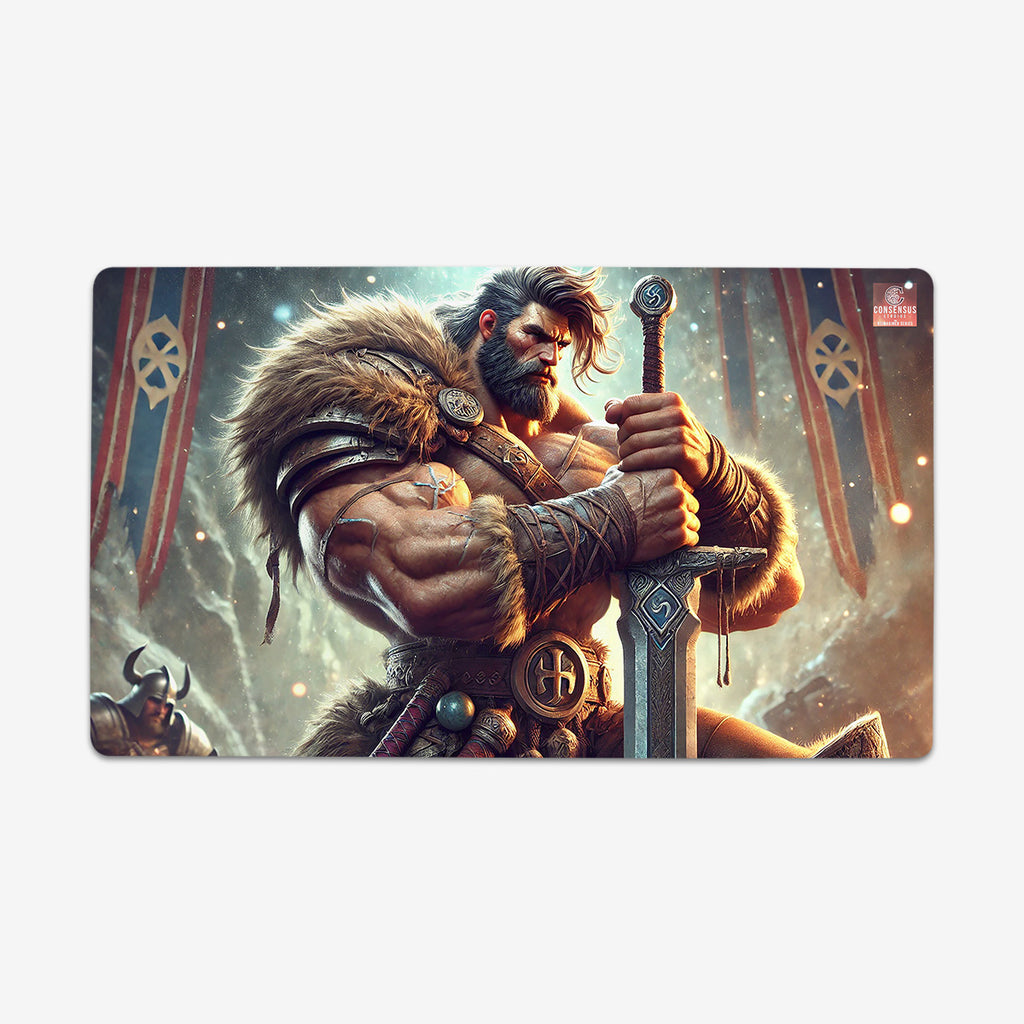 Barbarian Honor Playmat