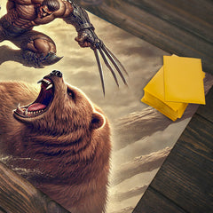 Clawman VS Bear Playmat