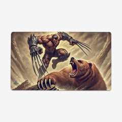 Clawman VS Bear Playmat