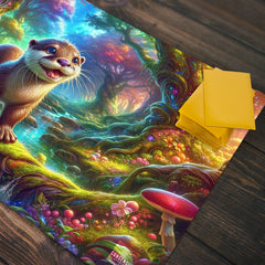 Cute Otter Playmat