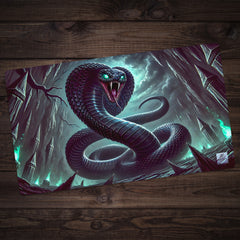 Evil Black Snake Playmat