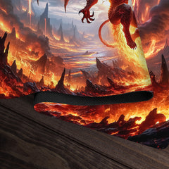 Fiery Demon Playmat