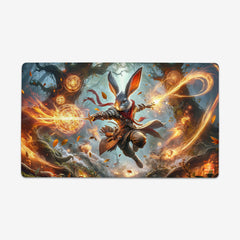 Fighting Rabbit Wizard Playmat