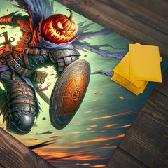 Pumpkin Warrior Playmat