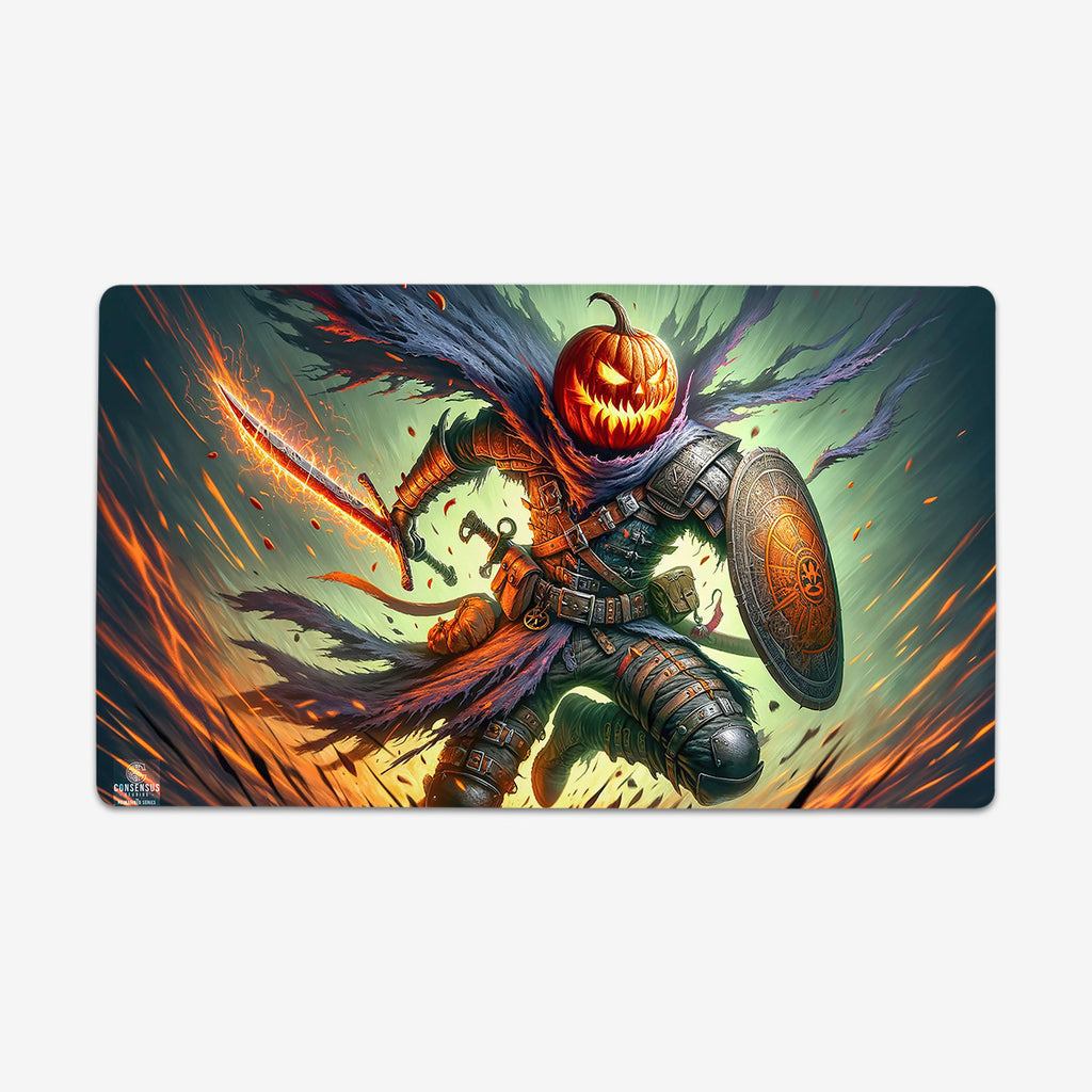 Pumpkin Warrior Playmat