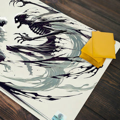 Samurai VS Demon Playmat