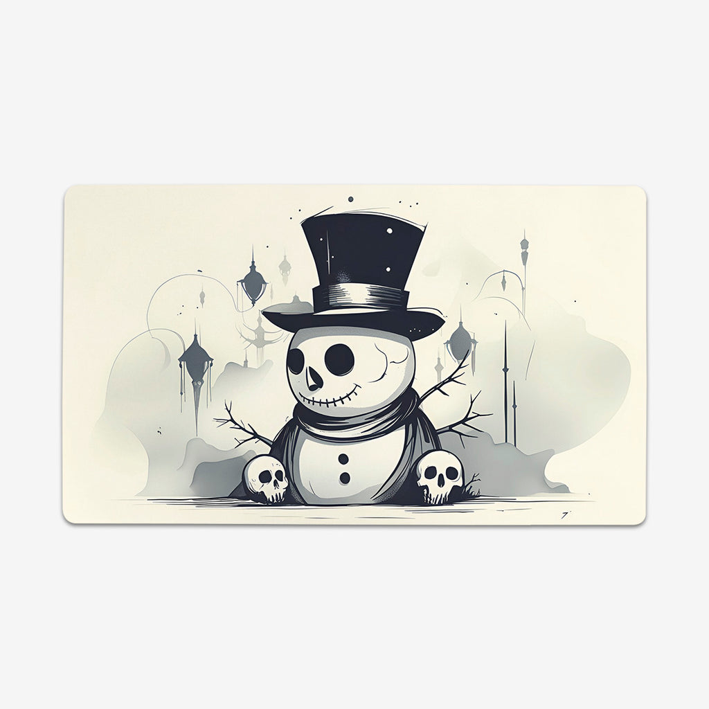 Grim Snowman Playmat