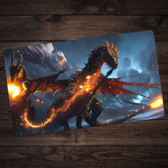 Dragon Warrior Fire Playmat