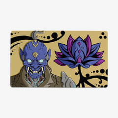 Oni Of The Lotus Playmat