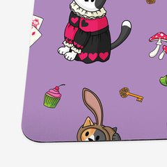 Alice in Wonderland Cats Playmat