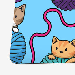 Cats And Yarn Playmat